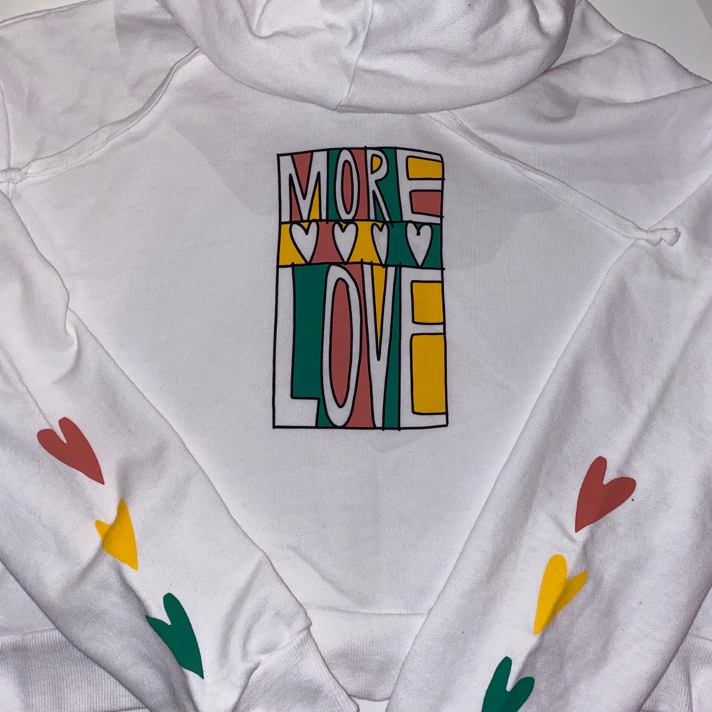Nwt cropped hoodie sweater